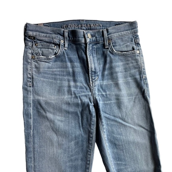 COH Citizens of Humanity Rocket Crop High Rise Skinny Jean Blue Size 28 - Picture 2 of 10